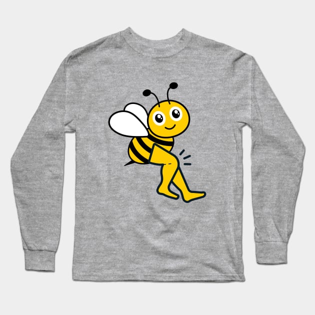 You're the bee's knees! An old saying design Long Sleeve T-Shirt by C-Dogg